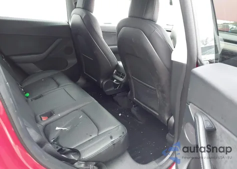 2022 Tesla Model Y Long Range Dual Motor All-Wheel Drive from USA, damaged, VIN 7SAYGDEE8NF310077